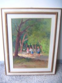 Quadro del pittore Claudio da Firenze