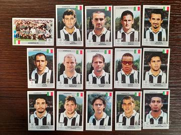 15 figurine Juventus champions 2000 2001 Nuove