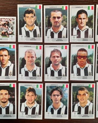 15 figurine Juventus champions 2000 2001 Nuove