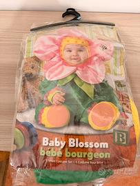 Costume carnevale fiorellino neonata