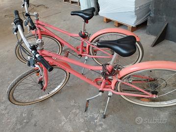 Biciclette bambina 24" 9/12 anni come nuove 