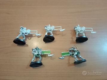 Squadra di Immortali Necrons Warhammer 40000 oop