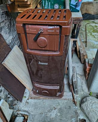 STUFA A LEGNA VINTAGE ZOPPAS