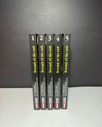 Manga Seraph of the end 1-5💕📚