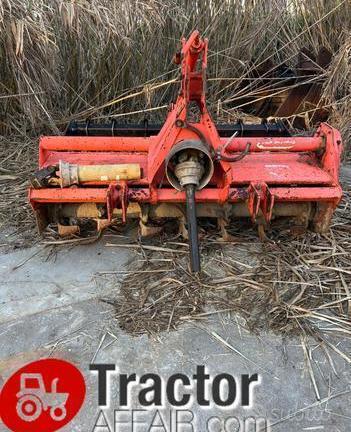 Fresa zappatrice maschio u 155 1,55 mt x trattore