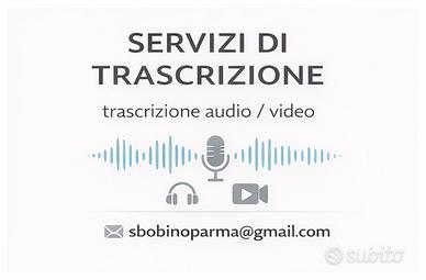 Trascrizioni file