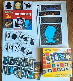 Pokémon Gioco Memory quasi completo + Carte e GCC