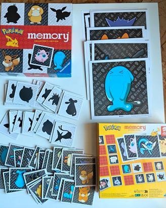 Pokémon Gioco Memory quasi completo + Carte e GCC