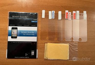 Pellicola per iPhone 4/4S (x5)