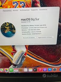 Macbook pro 13 retina