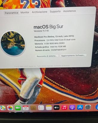 Macbook pro 13 retina