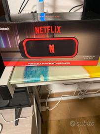 Cassa portable bluetooth speaker NETFLIX