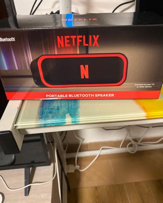 Cassa portable bluetooth speaker NETFLIX
