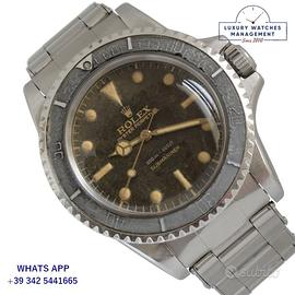 ROLEX Submariner 5512 Square Crown Guards 1959