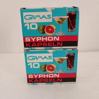 capsule sifone seltz anni 70/80 lotto di 20