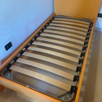 Letto per camera bambino / bambina colore arancio