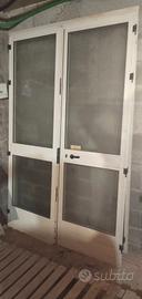 porte di alluminio con vetri antisfondamento