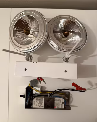 Lampada faretti aplique a parete Viabizzuno Mexcal