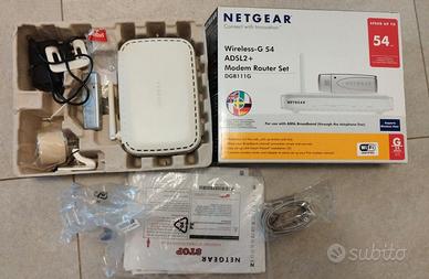 Netgear DGB111G Modem Router Set Wireless-G 54WiFi
