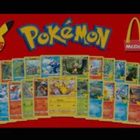 carte pokemon 25 esimo mc donalds