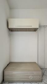 Set mobili IKEA legno chiaro – pensili e mensola