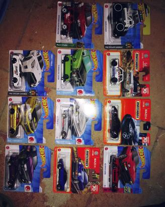 lotto auto giapponesi Hotwheels Matchbox