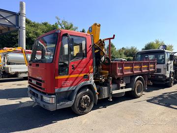 Iveco Eurocargo 100E18 gru e ribaltabile