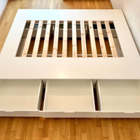 Letto Ikea Nordli con cassetti 140x200 Smontato