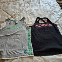 Coppia canotte Adidas taglia 42