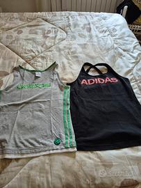 Coppia canotte Adidas taglia 42