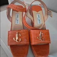 Sandali Jimmy Choo nuovi, mai indossati, con zeppa