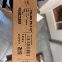 Cassetti ikea komplement bianco