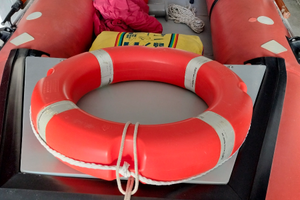 Gommone carrello motore