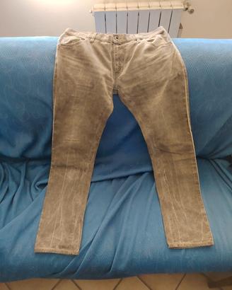 jeans gaudi' grigi tg 50