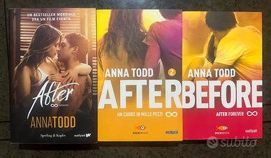 Libri saga “After” + “Before” di Anna Todd