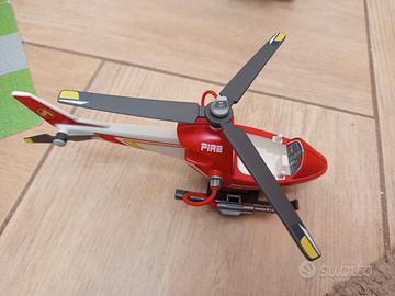 Elicottero Pompieri Playmobil 