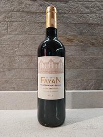 Vino rosso bordeaux Chateau Fayat 2019 