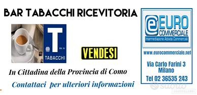 597/24 BAR TABACCHI RICEVITORIA in zona Como