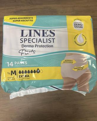Mutande assorbenti Lines Derma Protection Plus