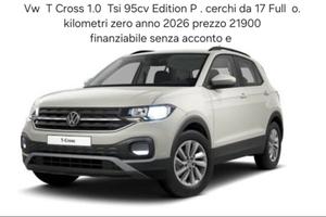 Volkswagen T-Cross 1.0 TSI Edition Plus km zero ce