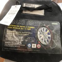 CATENE NEVE MAXI GRIP DA 15 MM MAGLIE A ROMBO