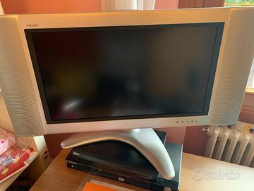 Tv lcd Sharp 22 pollici con decoder e dvd