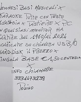 basi musicali