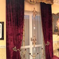 2 Set tende classiche in velluto pregiate.