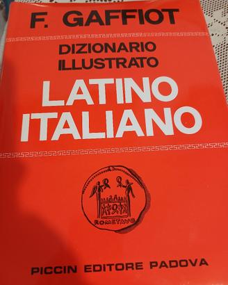 Dictionaries illustrato  latino  italiano 