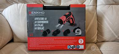 Avvitatore 4V Kento con 4 teste intercambiabili
