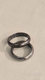 coppia di fedi oro alla patria,ventennio,mvsn,rsi