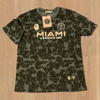 T-shirt BAPE x Inter Miami FC - taglia M