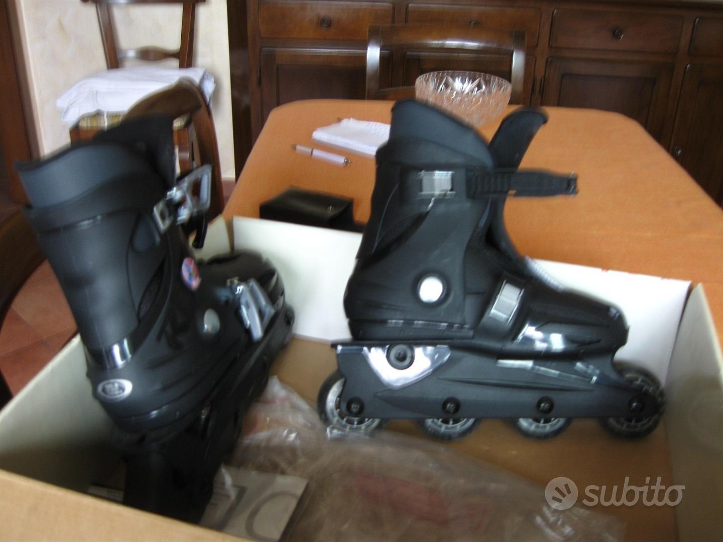 Pattini A Rotelle SKATEWIZ Protezioni Pattini Adulto Protezioni