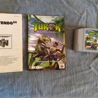 Turok 64 + international soccer nintendo 64